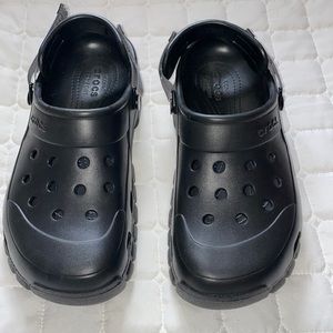 Size 9 men’s or Size 11 women’s black crocs